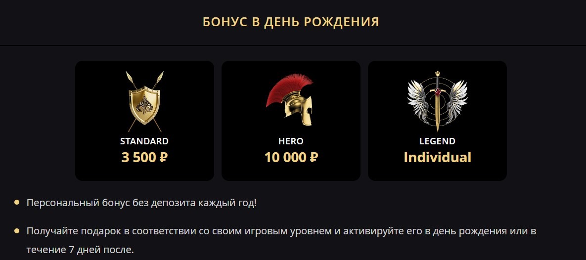 lex casino бонусы ко дню рождения